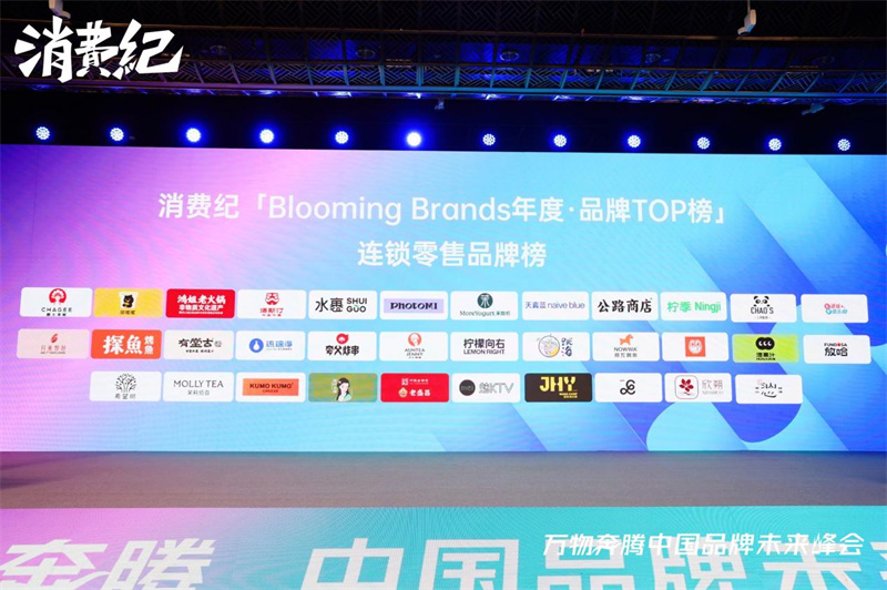 以品牌力量助力消費(fèi)市場(chǎng)振興 ——甜啦啦榮獲消費(fèi)紀(jì)「Blooming Brands年度·品牌TOP100」